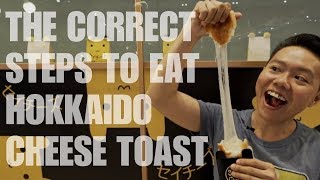 Say Chiizu Toast: Hokkaido Cheese Toast Stuffed With Epic Grilled Cheese