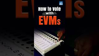 How does EVM machine work? Lok Sabha Elections 2024 #upsc #shorts