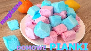 Magiczne pianki owocowe - 15 minut pracy 👌 puszyste, słodkie i łatwe pianki 👍 marshmallows