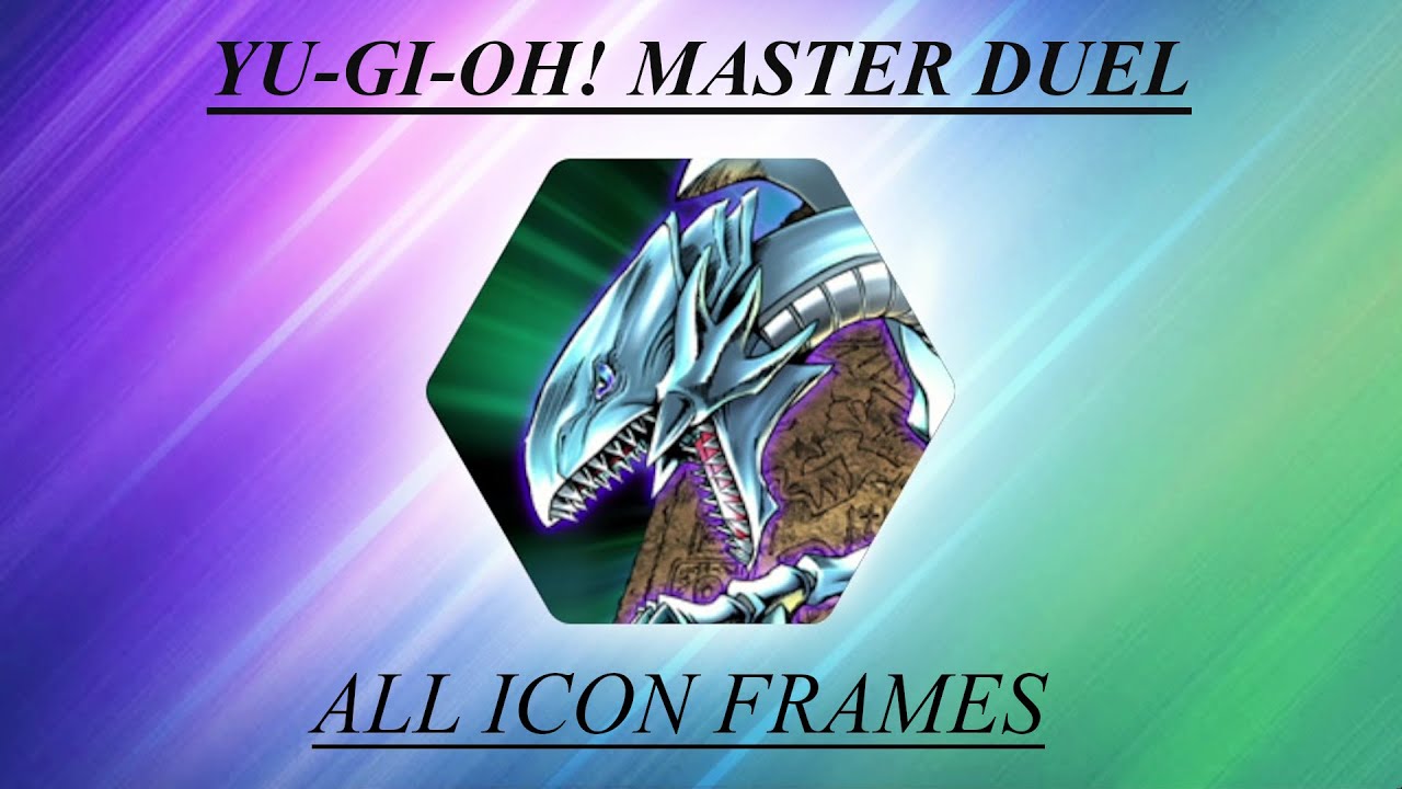 Yu-Gi-Oh Master Duel All Icons - YouTube