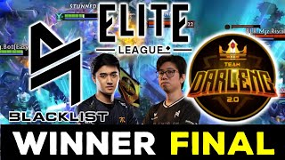 WINNER'S FINAL, DECIDER TO MAIN EVENT !! BLACKLIST vs TEAM DARLENG 2.0 - ELITE LEAGUE SEA DOTA 2