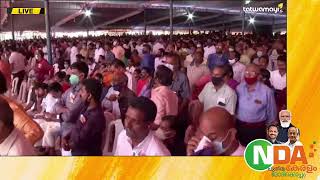 PM Modi addresses public meeting at Palakkad