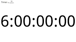 6 Day Countdown Timer