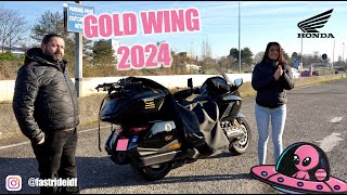 GOLD WING 1800 2024 - Présentation de la ROLLS taxi des motos avec DAVID ! 🛸🏍️