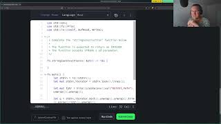 Solving string construction in Rust (Easy HackerRank)