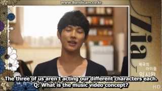 [ENG/HD] 121211 ZIA For a Year MV Interview (Siwan, Yongguk, Baro)