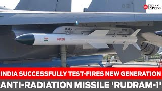 India successfully test-fires new generation anti-radiation missile 'Rudram-1'