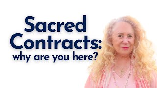 This weeks topic: Sacred Contracts!