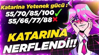 Jaxres l KATARINA'YA NERF GELDİ!! l OYNAMAYA DEVAM EDECEK MİYİM ?!?