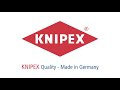 knipex werkzeugkoffer 00 21 05 le basic leer abs kunststoff klappkoffer