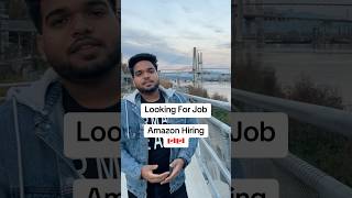 Job In Canada 🇨🇦🇨🇦 || Amazon Hiring #jobs #canada #amazon #amazonhiring #internationalstudents