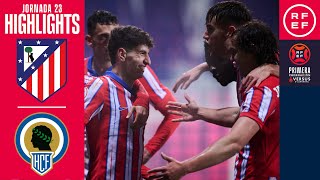 Resumen #PrimeraFederación | Atlético de Madrid \