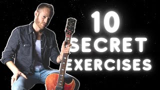 The secret guitar warm up (10 guitars & 10 exercises)