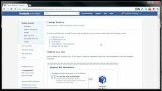 Create a Simple Facebook App (part 1 of 2)