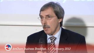 AmCham Slovenia Business Breakfast February 17, 2012