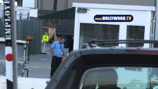 Celebrities Leave CBS Studios