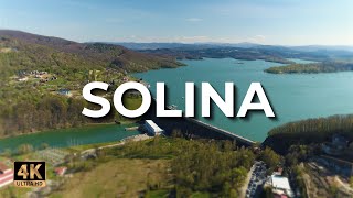 Solina from the drone | Solina from the bird's eye view | Poland [4k]