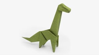 Origami Brachiosaurus (Jo Nakashima) - Dinosaur #4