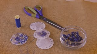 How to Make Cornflower Eye Soothers