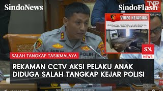 Polisi Beber Bukti CCTV Aksi Pengejaran Pelaku Anak Diduga Salah Tangkap Tasikmalaya | Sindo Flash