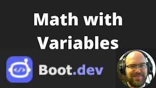 Math with Variables - Intro to Coding in JavaScript - Boot.dev Learn-Along