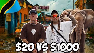 $20 vs $1000 in Dar es Salaam, Tanzania! 🇹🇿