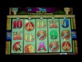 pompeii slot machine bonus 2 retriggers 45 free spins big win