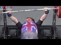 matt watson 22st place 707.5kg total 93kg class 2019 ipf world open