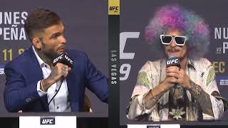 Cody Garbrandt and Sean O'Malley Heated Exchange!!