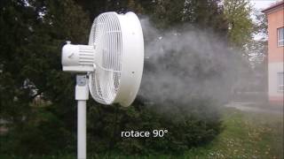 Letní akce s osvěžením - Mlžící ventilátor na stojanu