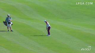 Sung Hyun Park Approach On 18 - Third Round 2017 Blue Bay LPGA