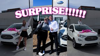 SURPRISING MY DAUGHTER WITH A CAR!!!!!!