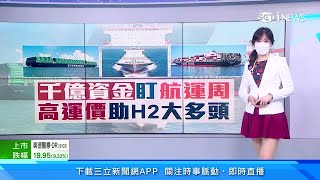 長榮去年大賺243億元！萬海通過配發2元股利｜貨櫃三雄「超級財報周」釋利多！股價開高走低｜台股新聞｜訂閱@money_setn看更多 財經新聞