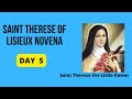 SAINT THERESE OF LISIEUX NOVENA DAY 5|| 26 SEPTEMBER 2022