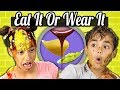 Kids Vs. Food | EAT IT OR WEAR IT CHALLENGE