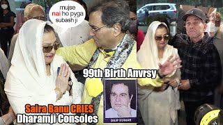 Only Dharamji Cud Convince Saira Banu To Attend D.Saab's 99th Birth Anvsry KnowingHow Difcult Its Is