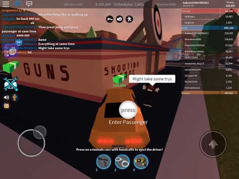 How To Drive In Roblox On Iphone - roblox jailbreak how to drive any car glitch i found patched