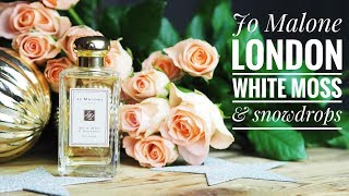 Jo Malone London 'White Moss \u0026 Snowdrop'  Perfume // Christmas 2018 Cologne Review