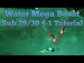 Rayman Legends | Water Mega Boost + Sub 29/30 4-1 Tutorial