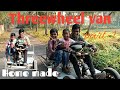 Three wheel van Home made Kinetic engine (part -1)#AV&AV creations