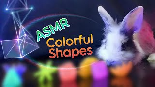 ASMR Mukbang Rainbow Colorful Shapes🐇