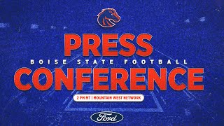 Boise State Football Press Conference: Maddux Madsen, CFP Quarterfinal/Fiesta Bowl (Dec. 26, 2024)