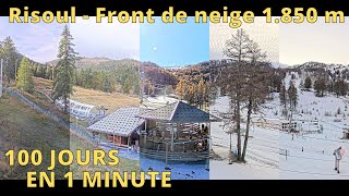 RISOUL - LA FÔRET BLANCHE ⏩ TIMELAPSE 100J/MIN