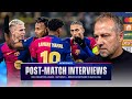 Hansi Flick & Dani Olmo react as Barcelona topple Dortmund | UCL Today