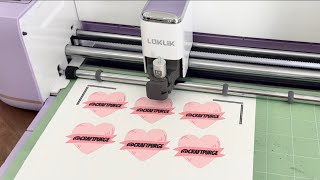 Let’s make custom labels! NEW LOKLIK electric cutting machine review/tutorial! Discount code below🥳