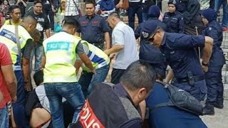 Polis tahan peserta demonstrasi Hari Malaysia di Sabah