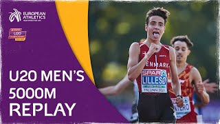 Distance MASTERCLASS - Men’s U20 5000m Replay: Tallinn 2021