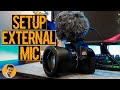 How to setup external mic on DSLR 📸| Boya by-mm1 | Canon 200d ii | Setup external mic on canon DSLR