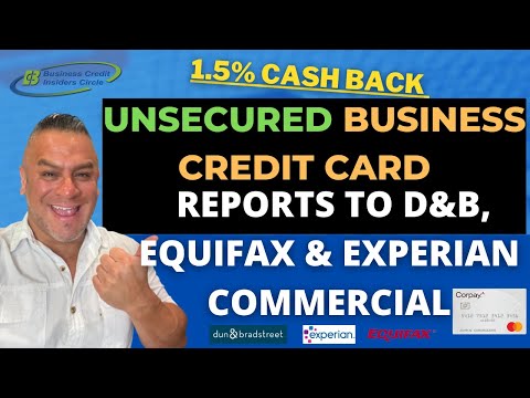 Credit Card To Build Business Credit | Reports To D&B, Experian ...