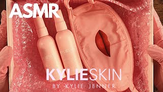 ASMR Kylie Skin Hand Sanitizer and Face Mask Unboxing, no talking | Is It Really Controversial???